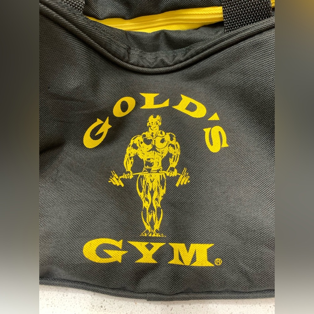 Vintage Golds Gym Muscle Gym Duffel Bag Venice Beach Gem